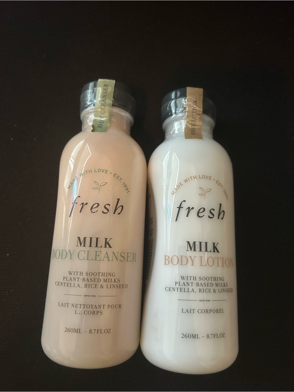 fresh Milk Body Cleanser & Milk Body Lotion Duo - Full Size